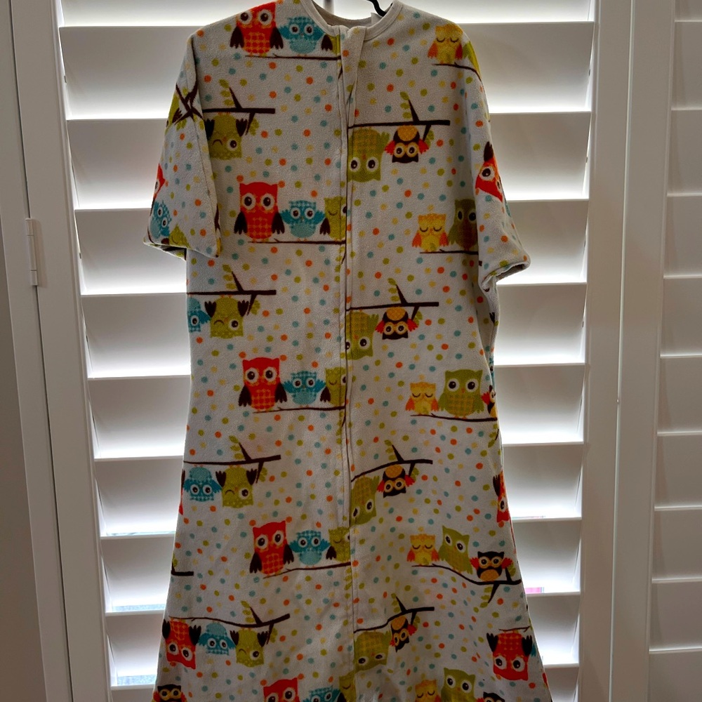 Large Zippadee Zip Owls Fleece 12-24 Mths